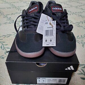Adidas Sambas Black and White, Men 8 / Women 9, Brand New